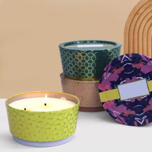 Hot sale tinplate 8 oz tin candle containers