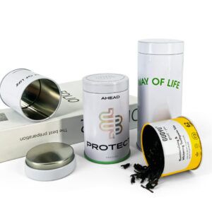 Wholesale tea tin containers